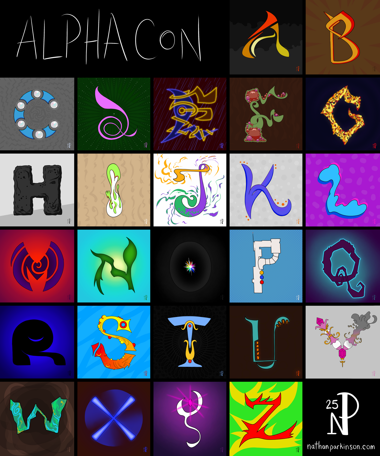 AlphaCon – The Art of Nathan Parkinson