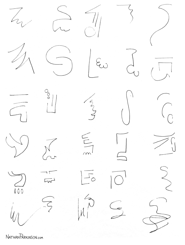 Doodle Characters 1, nathanparkinson.com