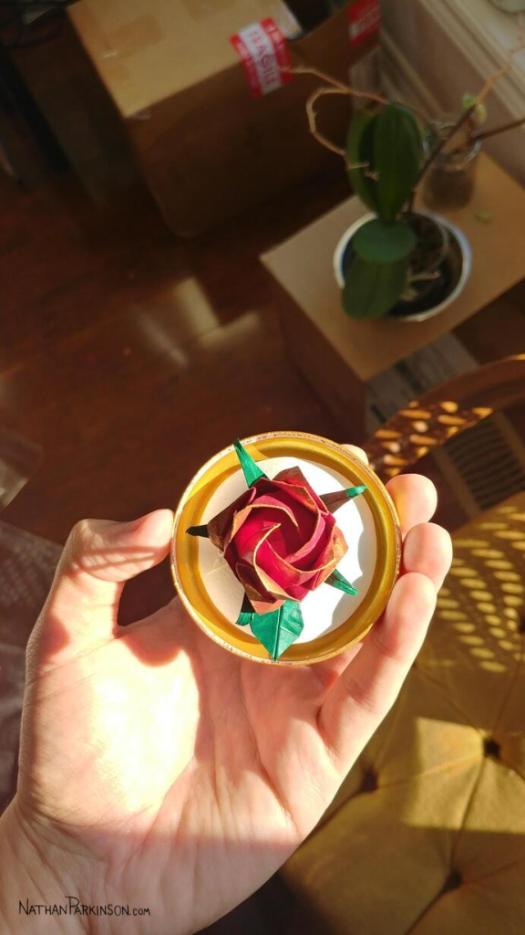 Origami Rose 2 nathanparkinson.com