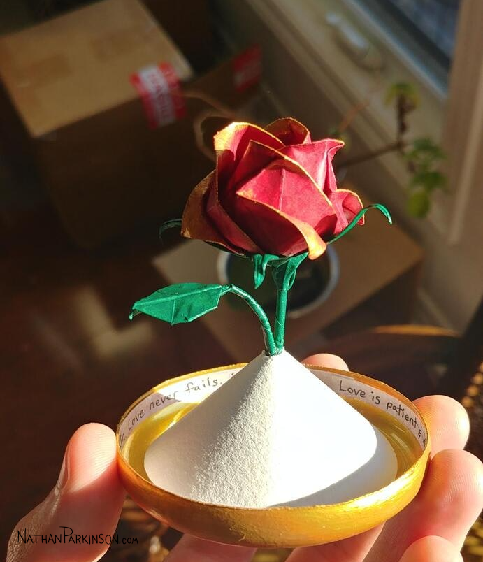 Origami Rose Cover nathanparkinson.com