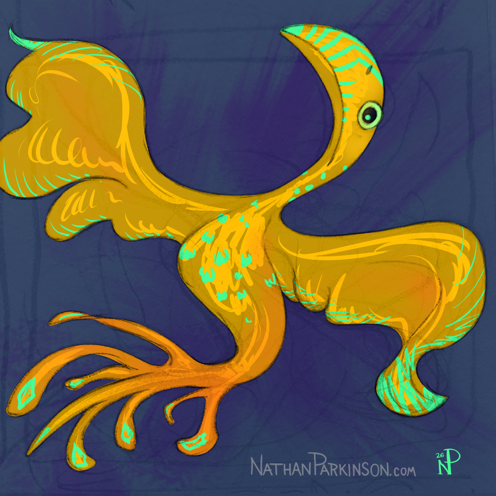 2026 03Mar 30b Crazy Bird, nathanparkinson.com