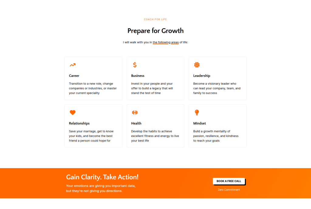 Intrustcoaching.com 2026, nathanparkinson.com, home desktop